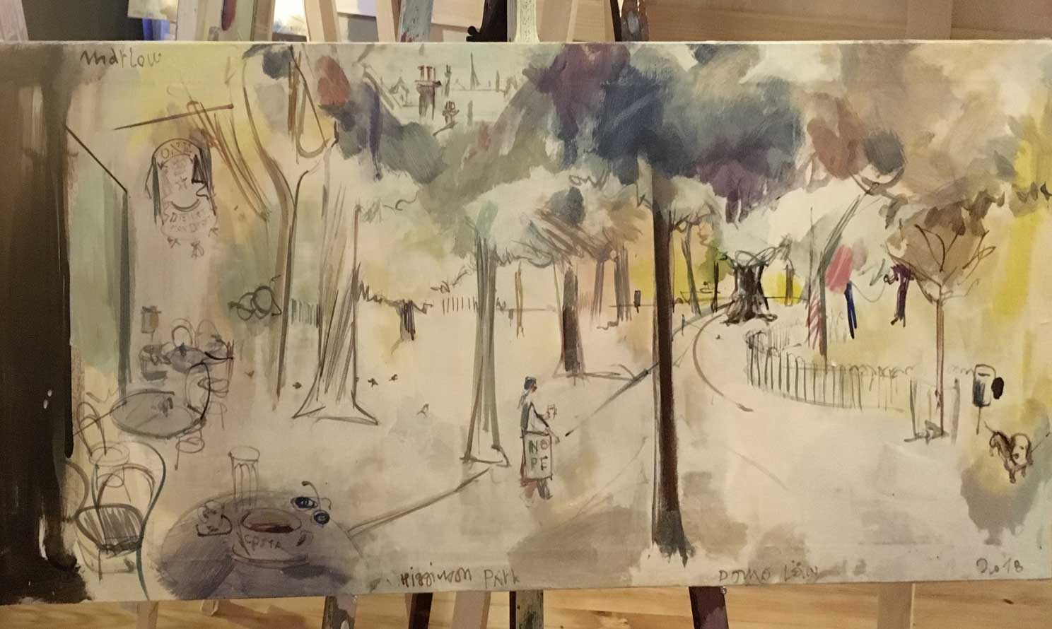 Painting - Domo Löw